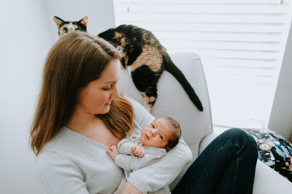 Alexandria, VA Newborn Lifestyle Photographer