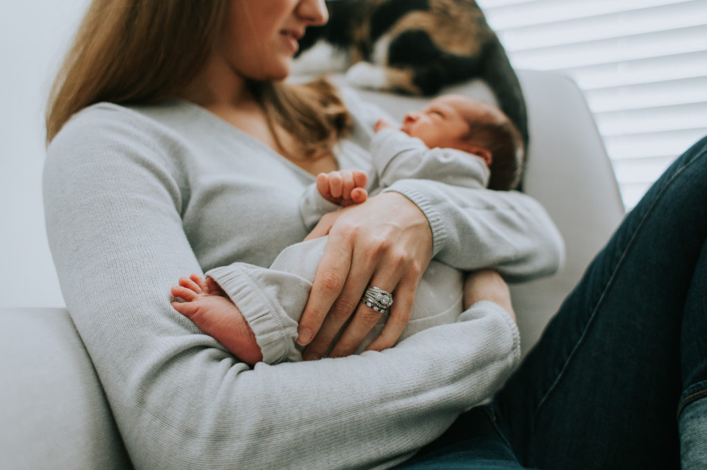 Alexandria, VA Newborn Lifestyle Photographer